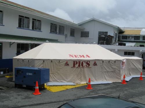 “Tobago National Emergency Management Agency medical clinic”