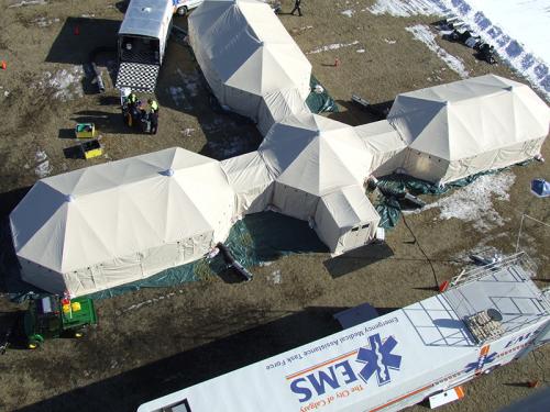 “Alberta Health Services emergency response camp”